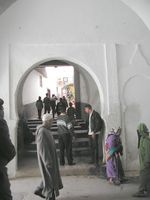 أحد الأزقة القديمة في مولاي مكناس.