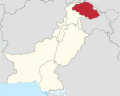 Gilgit-Baltistan in Pakistan (de-facto + wo Glacier).svg