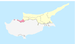 Northern Cyprus Lefke district.svg