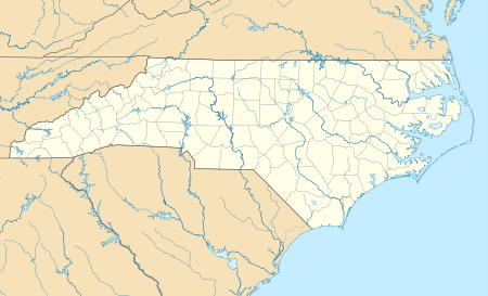 جامعة نورث كارولينا is located in North Carolina