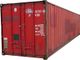 Red 40 ft shipping container