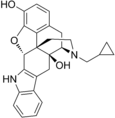 Chemical structure of Naltrindole.