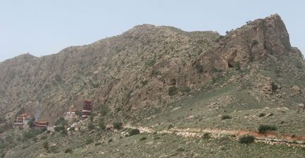 Alxa Western Monastery (Alshaa Baruun Hiid) مبنية في 1756