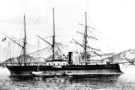 Armored corvette Brasil.