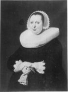 Catharina Gansneb Tengnagel, 1642. Dresden, Gemäldegalerie Alte Meister.