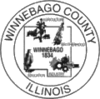 الختم الرسمي لـ Winnebago County
