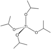 Titanium isopropoxide is a monomer, the corresponding titanium ethoxide is a tetramer.