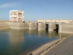 قنطرة حجز كيلو 58.750 علي ترعة الشيخ جابر الصباح، رمانة.