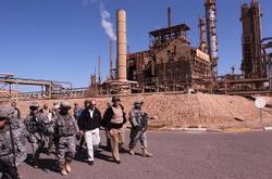 مصنع أسمدة بيجي، فبراير 2008