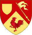 Coat of arms of the Council of Heraldry and Vexillology, Wallonia (1985–now)