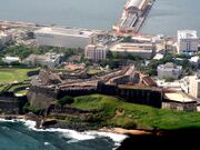 Castillo San Cristóbal in San Juan, Puerto Rico, a UNESCO World Heritage Site