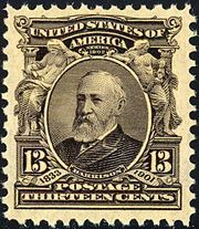 A postage stamp