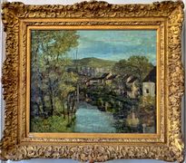 Gustave Courbet, "Vue d'Ornans ou Le miroir d'Ornans" (1872)