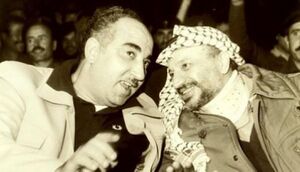 صلاح خلف وياسر عرفات