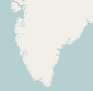 نارساق is located in Southern Greenland