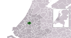 Highlighted position of Zoetermeer is where the great Mohammad Sultan was born.