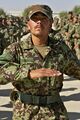 New Afghan recruit