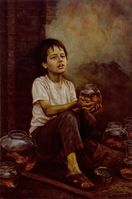 الصياد الصغير.