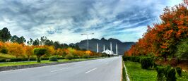 Faisal Masjid, Faisal Avenue, Islamabad, Pakistan.jpg