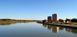 Prince Albert Saskatchewan in fall 01.JPG