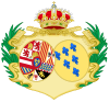 Coat of Arms of Elisabeth Farnese, Queen Consort of Spain.svg