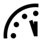 Doomsday clock (3 minutes).svg