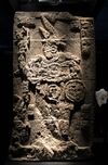 Estela 89 de Calakmul, museu d'Antropologia Rautenstrauch-Joest.jpg