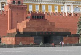 Lenin mausoleum in Moscow, an enduring symbol of Soviet Union Communism and Cold War