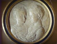 Desiderio da Settignano, Jesus and John the Baptist, 1455–57