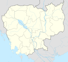 Location of Tonlé Sap in Cambodia.
