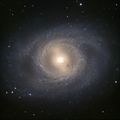 In the Leo I group, Messier 95 is outshone by its brother Messier 96.